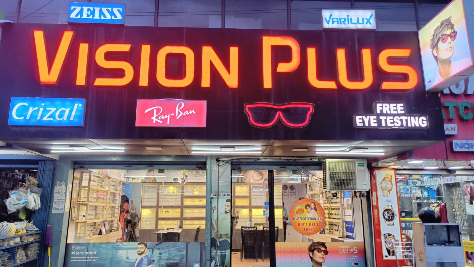 Vision Plus Guduvanchery optical shop Guduvanchery GST Road