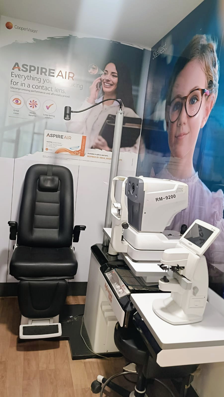 Vision Plus Guduvanchery computerized eye testing room RM-9200